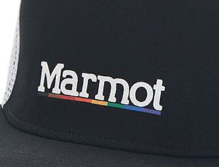 Marmot Men's Pride Trucker Hat Black Size Regular