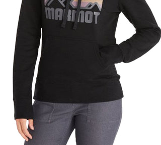 Marmot Women's Coastal Fleece Hoodie Black Size Small