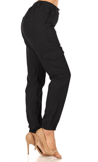 GUESS Women's Bowie Cargo Pants Black Size 31