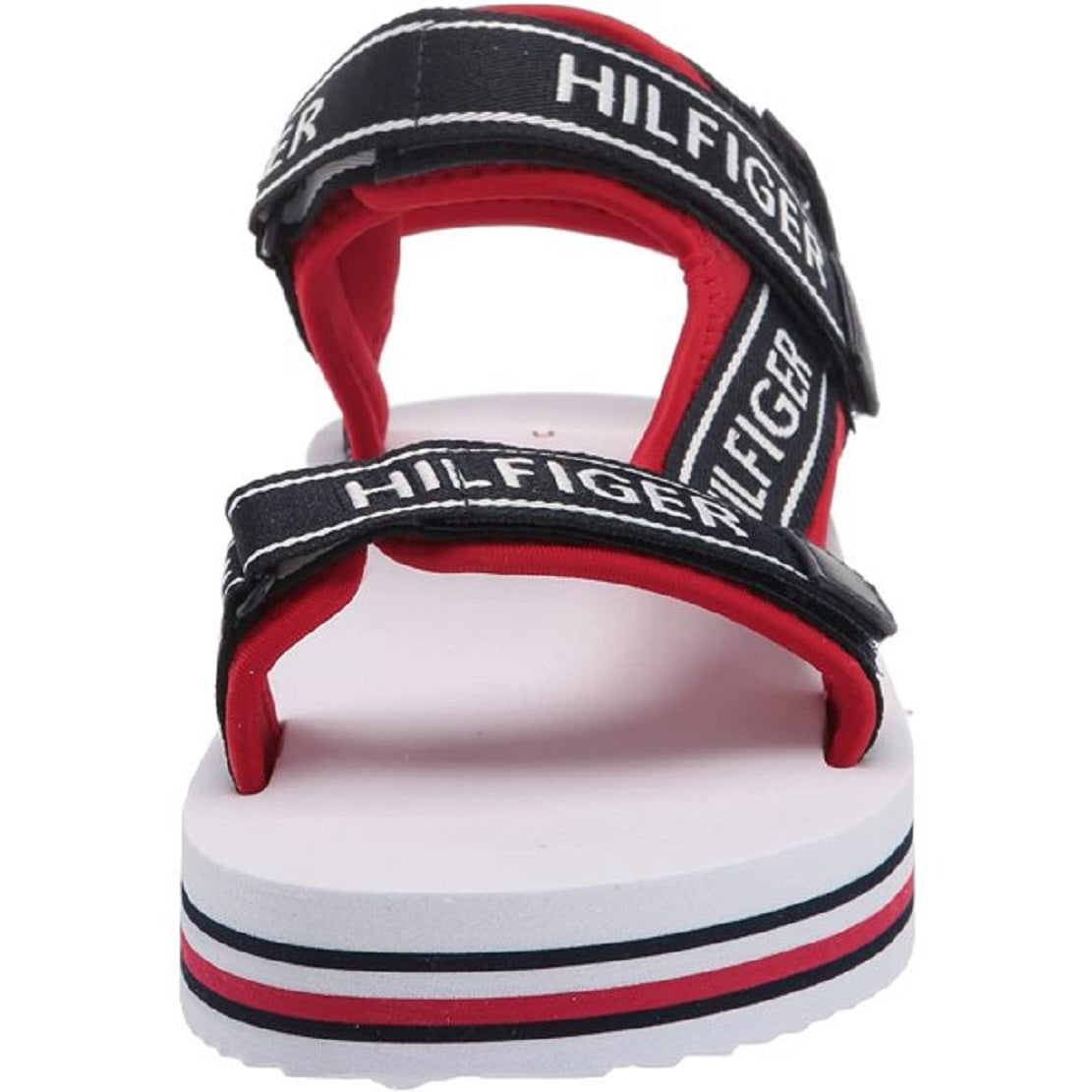 Tommy Hilfiger Women's Nurii Hook And Loop Sport Sandals Red Size 8 M