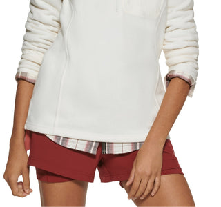 Bass Outdoor Women's Highline Trail Half Zip Fleece Jacket White Size X-Small