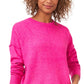 Vince Camuto Women's Center Seam Crewneck Sweater Pink Size X-Large