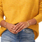 Vince Camuto Women's Center Seam Crewneck Sweater Yellow Size X-Small