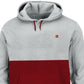 Champion Men's Colorblocked Hoodie Gray Size Large