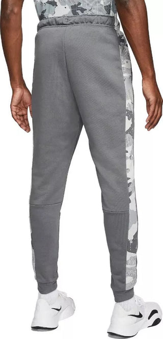 Nike Men's Camo Swoosh Training Pants Gray Size Medium