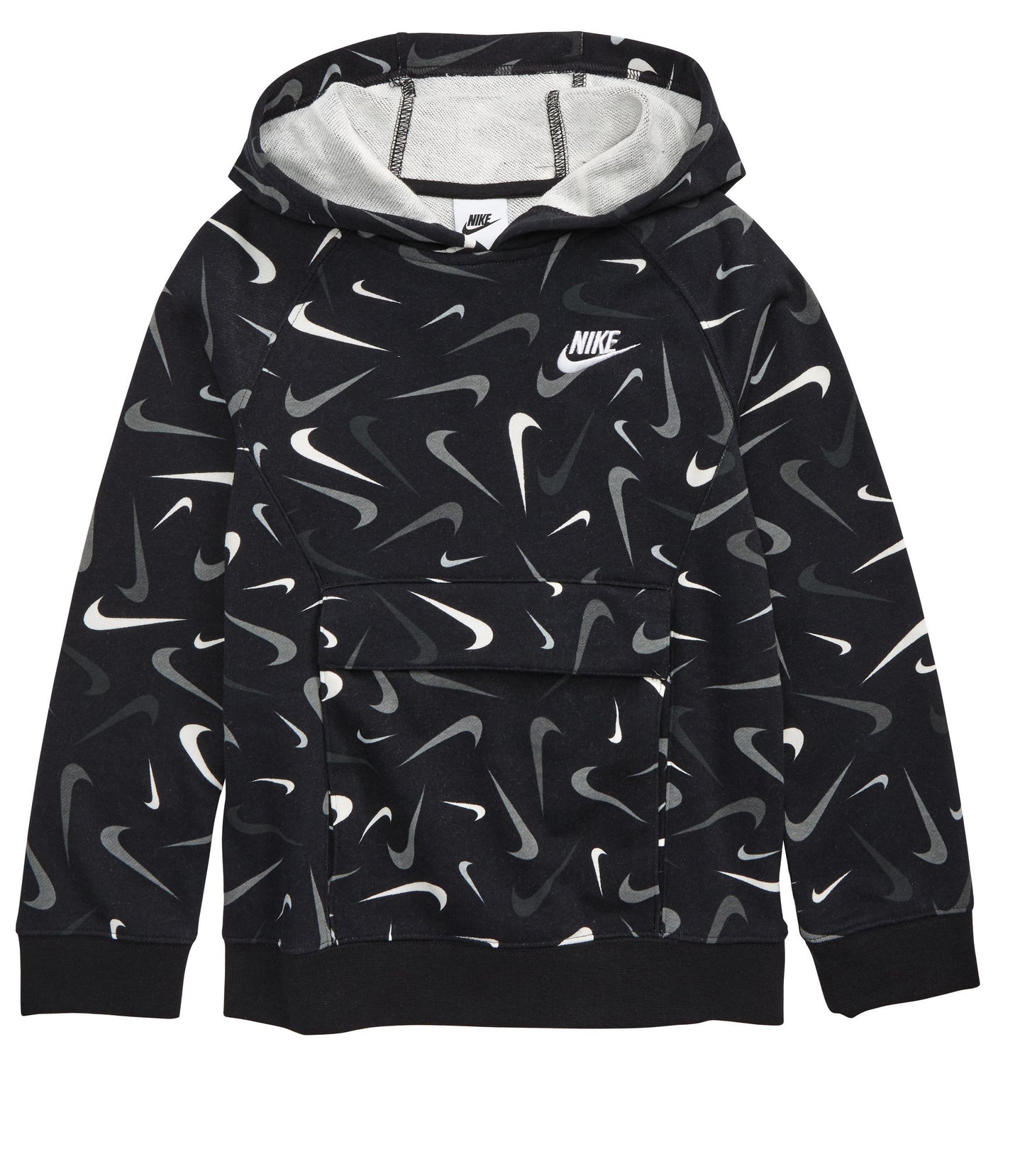 Nike Kid's Pocket Club Hoodie Black Size M