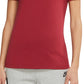 Nike Women's Sportswear Cotton Logo T-Shirt Red Size X-Small