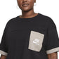 Nike Women's Cotton Pocket T-Shirt Black Size 3X
