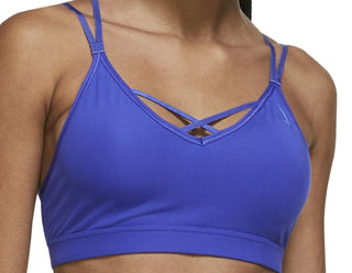 Nike Women's Strappy Sports Bra Blue Size Medium