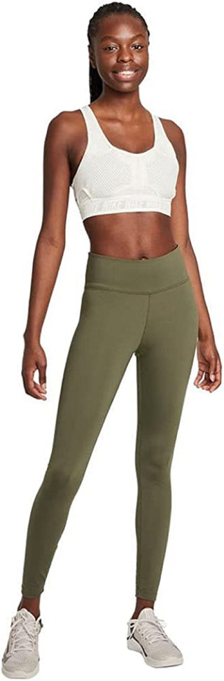 Nike Women's One Dri Fit Full Length Leggings Green Size Medium