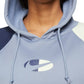 Nike Women's Therma Fit Fleece Color Block Training Hoodie Blue Size 1X