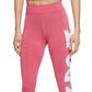 Nike Women's Essential Just Do It Full Length Leggings Pink Size Medium
