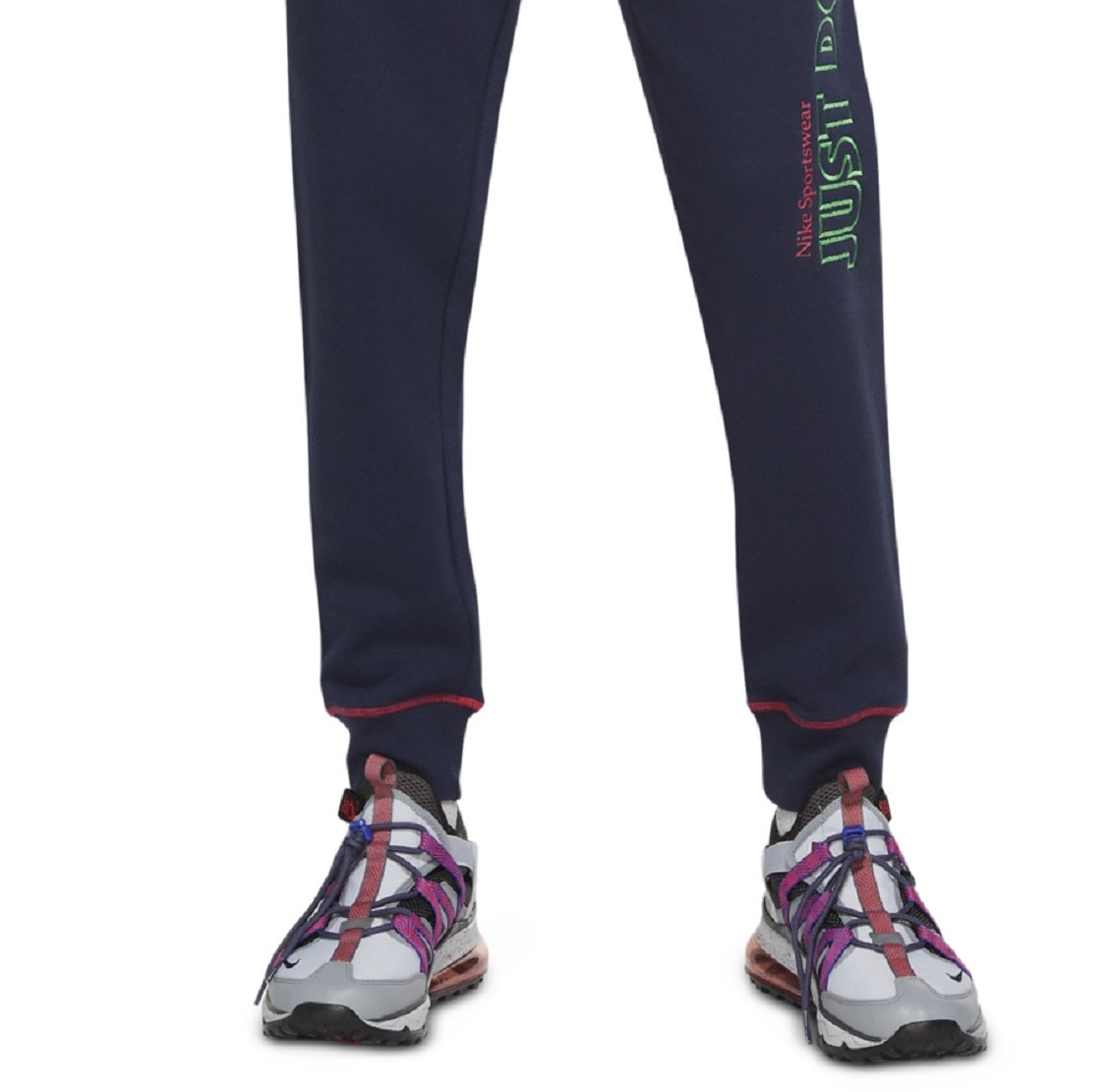 Nike Men's Jdi Brushed Back Jogger Pants Blue Size Small