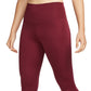 Nike Women's Yoga 7/8 Length Leggings Red Size Medium