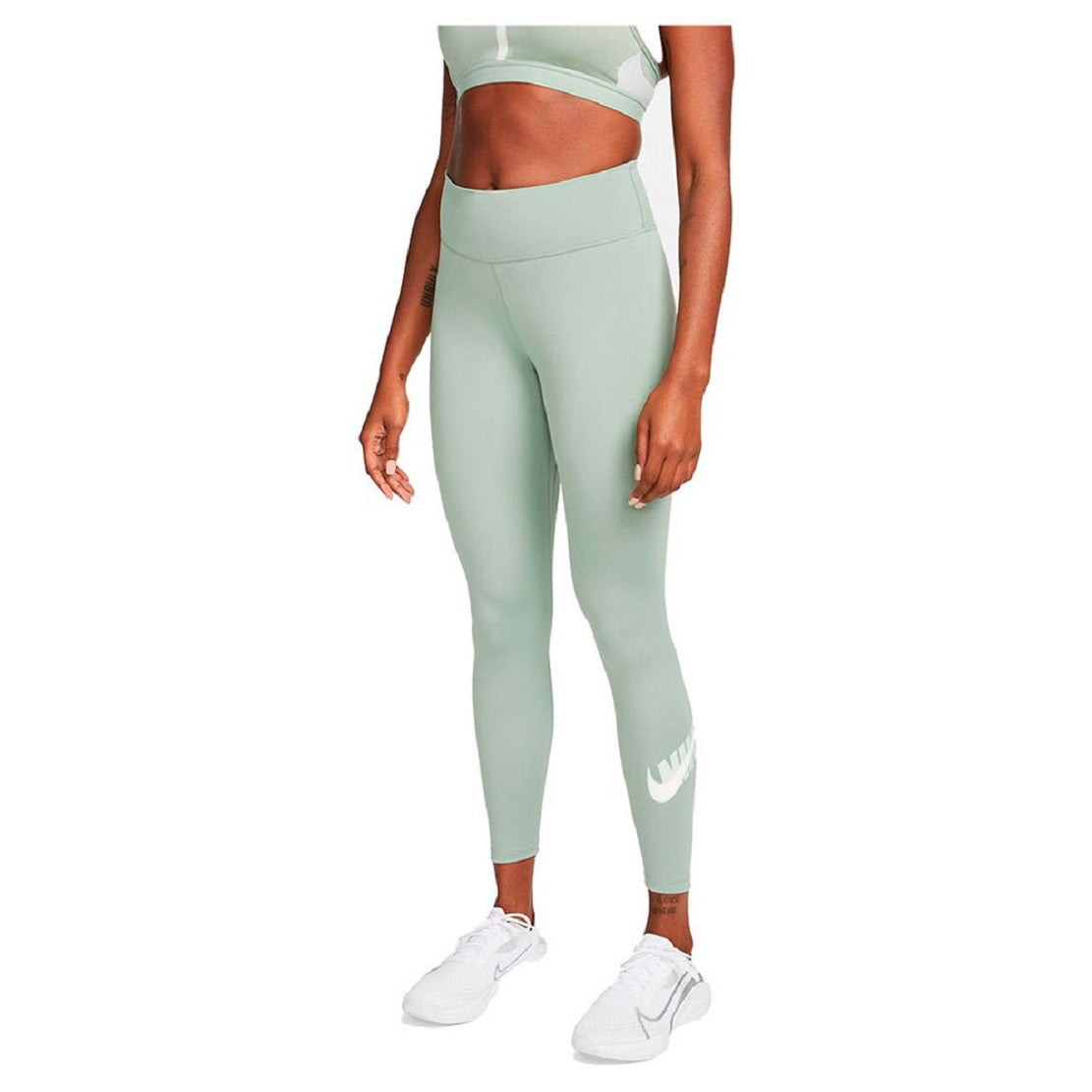 Nike Women's Icon Clash Dri Fit Leggings Green Size X-Small