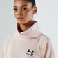 Under Armour Women's Rival Fleece Sweatshirt Pink Size X-Large