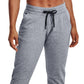 Under Armour Women's Rival Fleece Pants Gray Size Medium