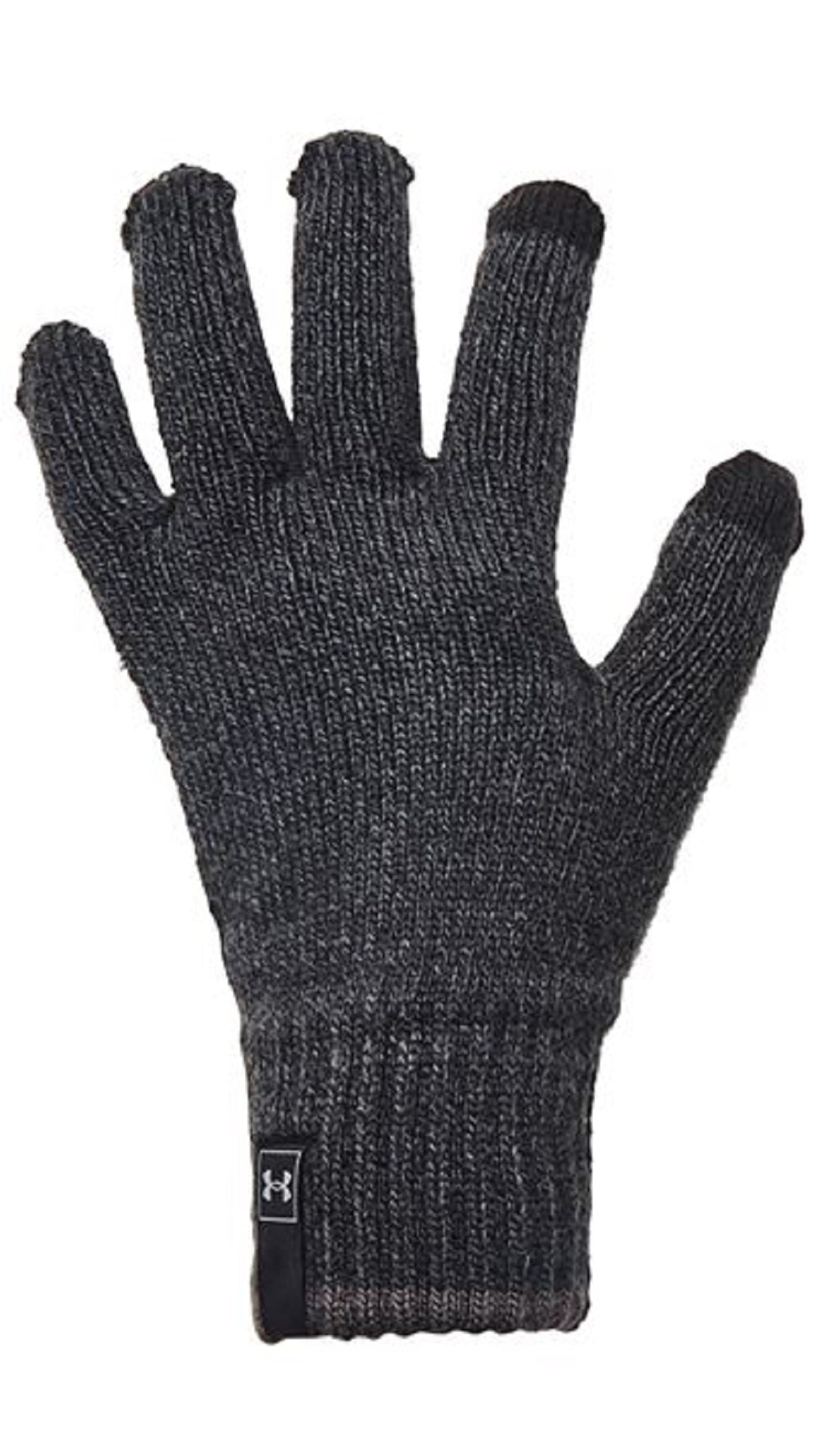 Under Armour Men's Halftime Tech Tip Gloves Black Size Large