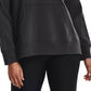 Under Armour Women's Plus Rival Fleece Hoodie Black Size 1X