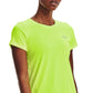 Under Armour Women's Tech Crew Neck T-Shirt Yellow Size Medium