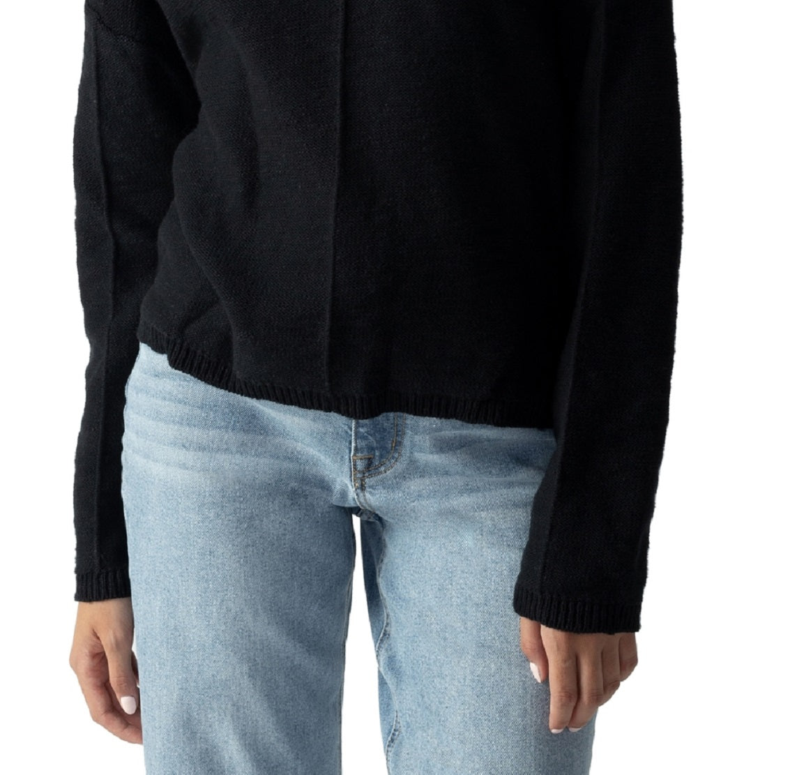 Sanctuary Women's Keep It Chill Sweater Black Size Small