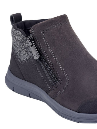 Easy Spirit Women's T Shuffle Bootie Gray Size 7.5 W