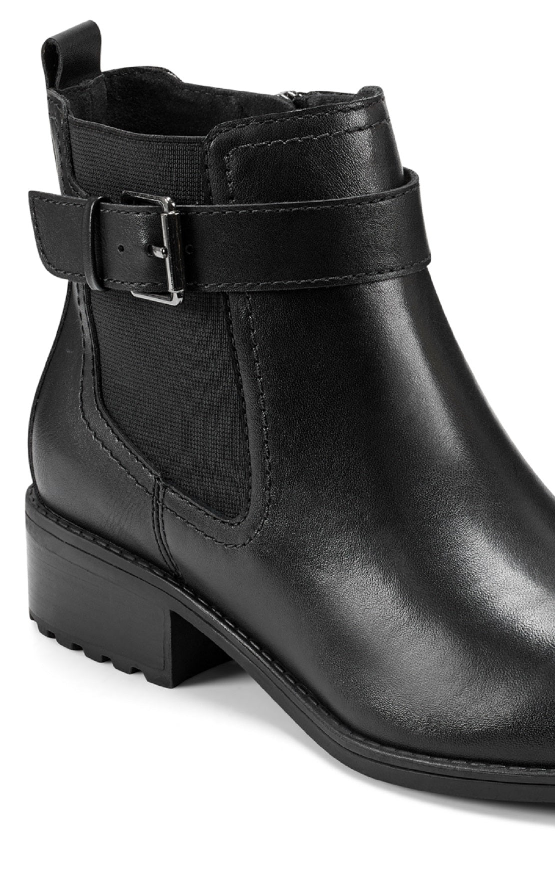 Easy Spirit Women's Rae Water Resistant Bootie Black Size 8 M