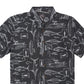 Quiksilver Waterman Men's Short Sleeve Slack Line Shirt Black Size X-Large