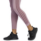 adidas Women's Side Stripe Tights Pink Size Small