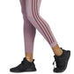 adidas Women's Side Stripe Tights Pink Size X-Small