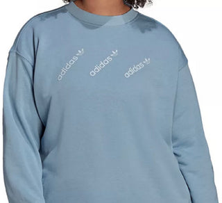 adidas Women's Crewneck Sweatshirt Blue