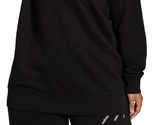 adidas Women's Crewneck Sweatshirt Black Size 2X