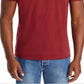 Lacoste Men's Crewneck Pima Cotton Tee Red Size 6