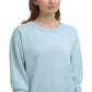 Calvin Klein Women's Fleece Sweatshirt Blue Size X-Large