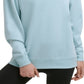 Calvin Klein Women's Fleece Sweatshirt Blue Size X-Large