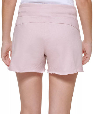 Calvin Klein Women's French Terry Shorts Pink Size X-Small
