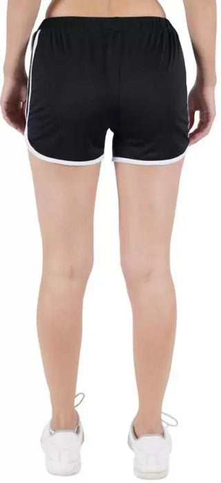 Calvin Klein Women's Perforated Shorts Black Size X-Small