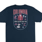 Columbia Men's Granger Graphic T-Shirt Blue Size X-Large