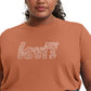 Levi's Women's Logo Perfect T-Shirt Brown Size 4X