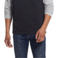 Weatherproof Vintage Men's Knit And Sherpa Mixed Pullover Gray Size Large
