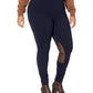 Ralph Lauren Women's Ponte Jodhpur Skinny Pants Blue Size 1X