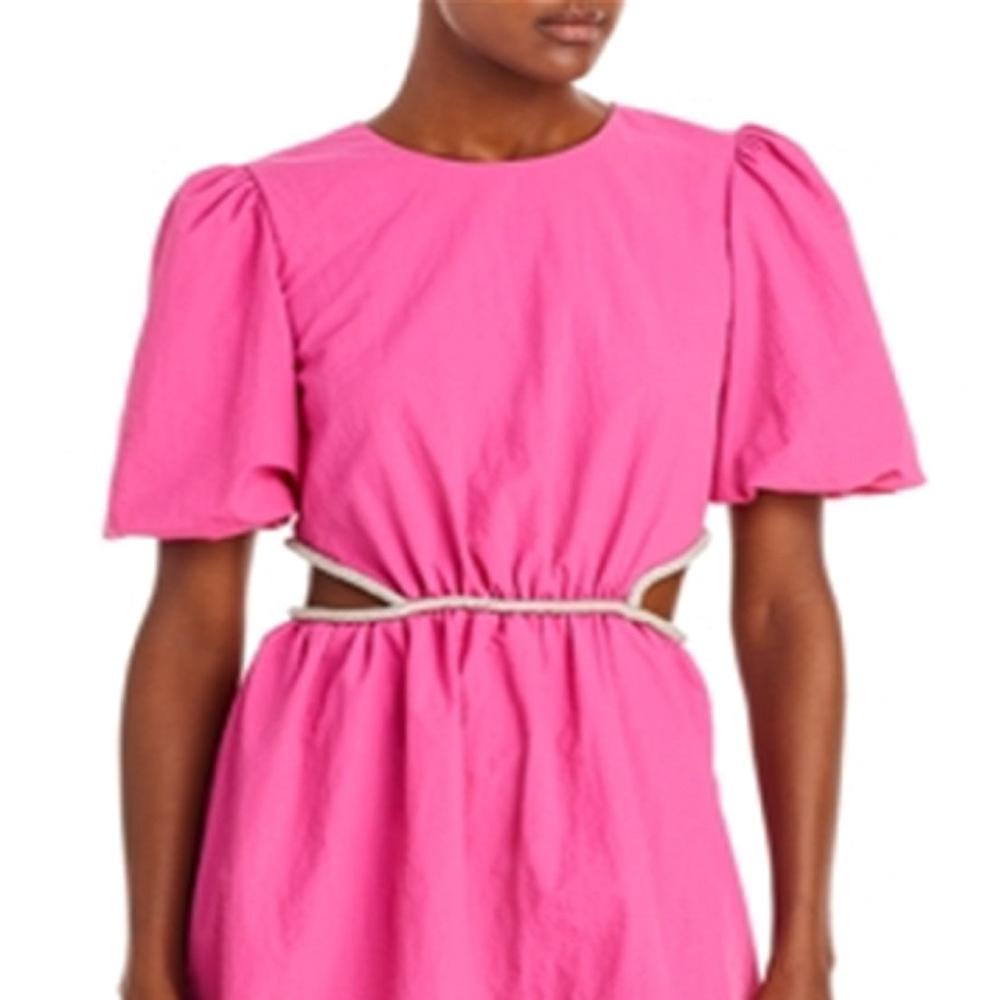 Wayf Women's Cutout Mini Dress Pink Size Small