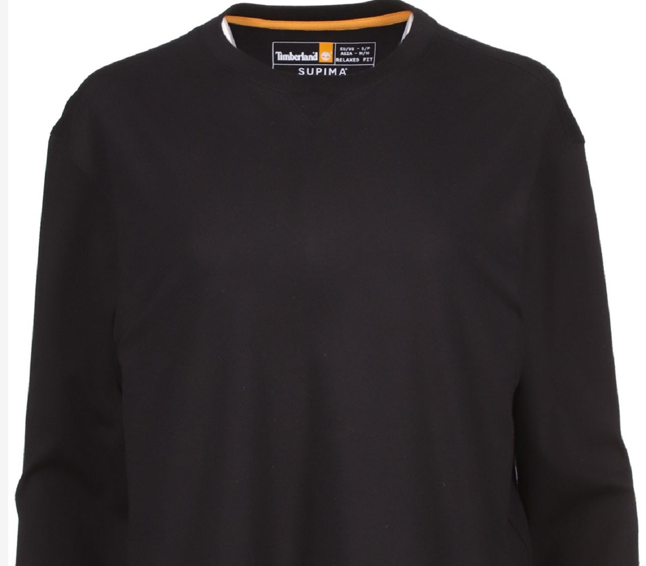 Timberland Women's Long Sleeve Top Black Size X-Small