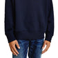 Tommy Jeans Men's Tommy Badge Crewneck Sweatshirt Blue Size XX-Large