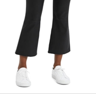 Theory Women's Five Pocket Leather Kick Pants Black Size 0