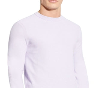 Theory Men's Riland Crewneck Sweater Purple Size Medium