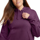 Champion Women's Powerblend Fleece Sweatshirt Hoodie Purple Size X-Small