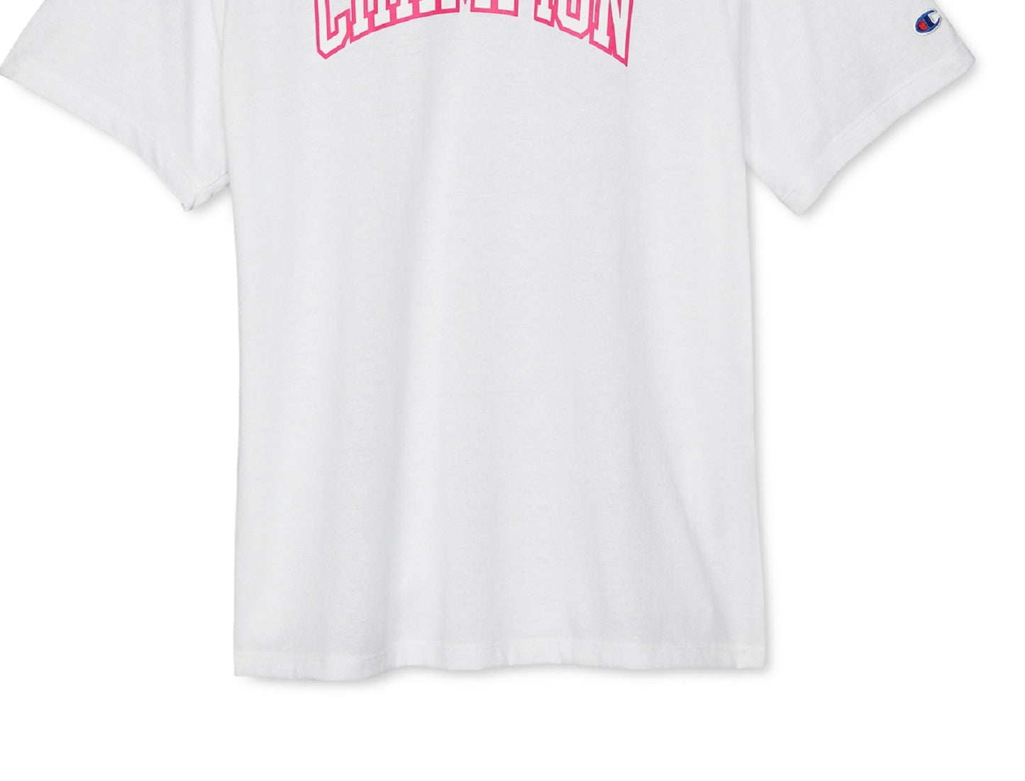 Champion Women's Powerblend Oversized T-Shirt White Size XX-Large