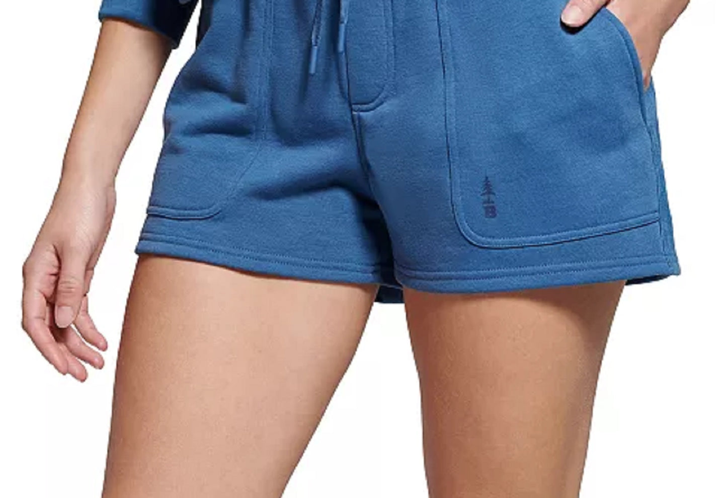 Bass Outdoor Women's Placid Drawstring Shorts Blue Size Small