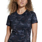 Bass Outdoor Women's Camo Cross Performance Baselayer T-Shirt Black Size Medium